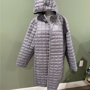 The North Face Gray Thermoball Quilted Jacket